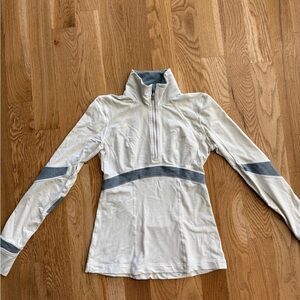 lululemon athletica White and Gray Sweatshirt